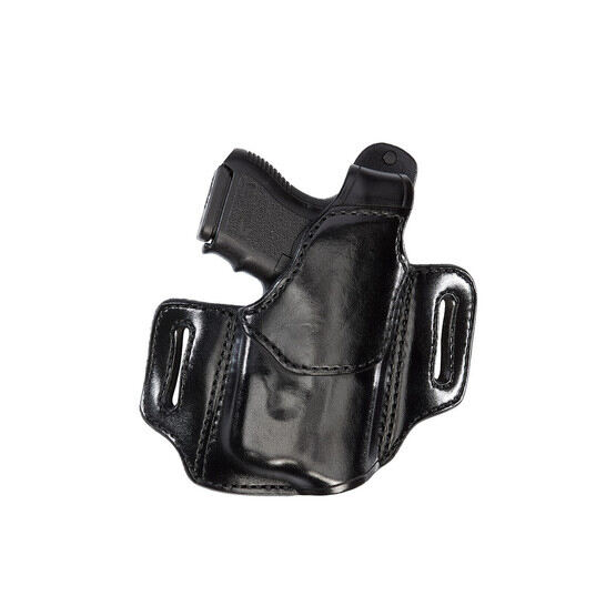 Aker Leather Nightguard Compact TLR-6 LB right Hand Holster For Glock 19/23 and features cowhide material